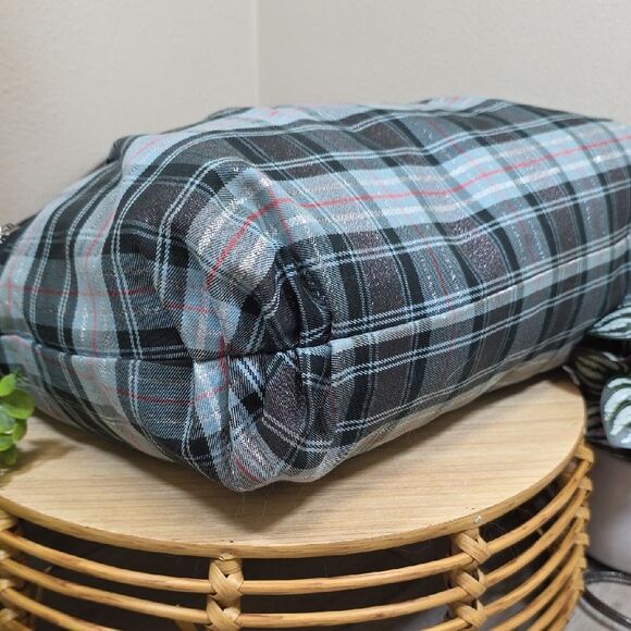 Coach Poppy Tartan Glamour Tote with Matching Wallet - Picture 8 of 16